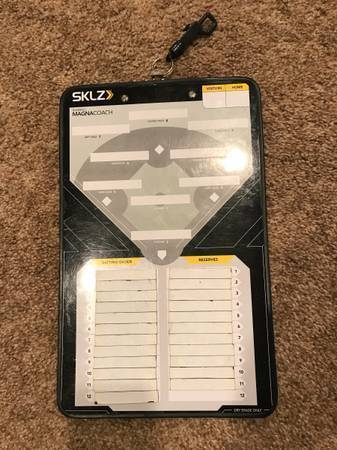 Magnetic coaches Baseball clip board 1