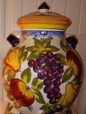Hermoso dispensador de bebidas con diseño de Toscana - $65 (Little Elm, Tx)63471252271107121