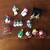 Large Lot Christmas Plush Ornaments Decorations Vintage Lights 14 thumbnail