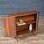 Mid-Century Modern Sculpted Walnut Bow-Front Cabinet, c.1960’s 3 thumbnail