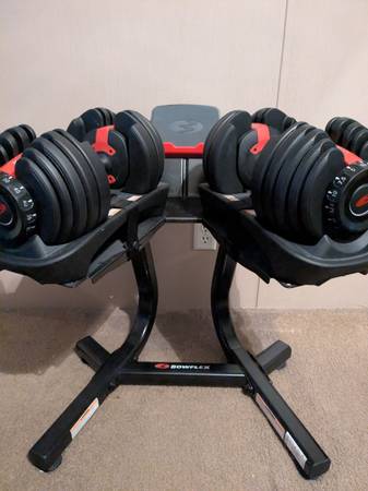 Bowflex adjustable dumbbells 1