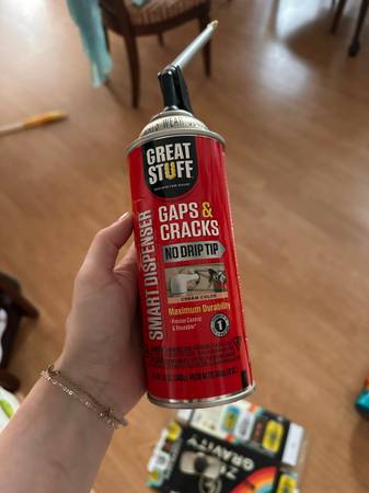 Free Great Stuff Gaps & Cracks Mostly Full 1