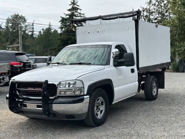 2001 GMC SIERRA * 1500 * CAMIÓN DE TRABAJO * VOLQUETE * - $9.900 (BELLINGHAM)63475848162945121