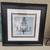 Framed and matted decorative wall decor, Chandelier motif 2 thumbnail