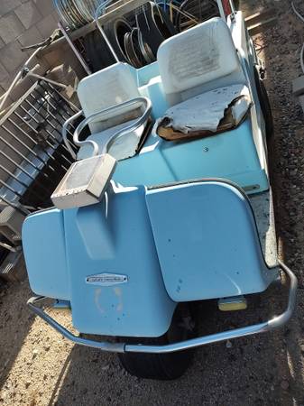 1967 Harley-Davidson Gas Golf Cart Project Original Paint 1