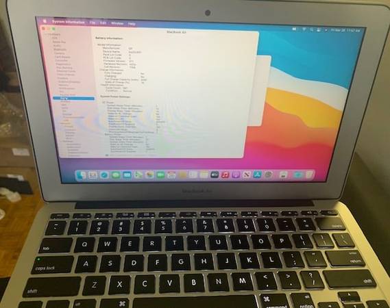 PRESTIGE MACBOOK AIR 11,6 INCH INTEL I5 4GB RAM 128GB 2015 1