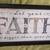 Large Framed "Faith" Home Decor Wall Hanging 1 thumbnail