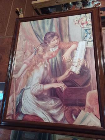 👧Girls At A Piano1892🎹By:PierreAuguste Renior 1