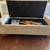 Lightly used storage sofa ottoman 2 thumbnail