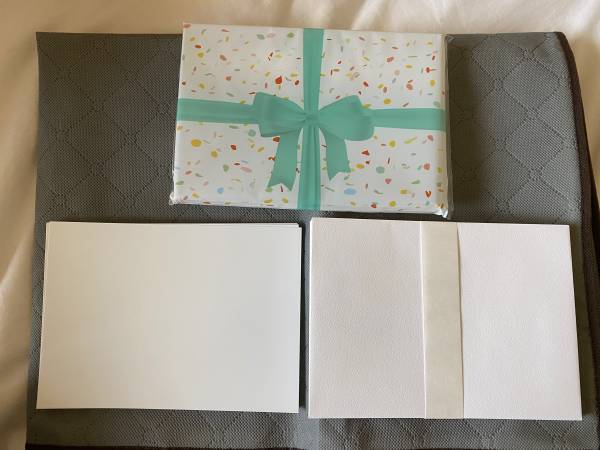 HP photo paper 5x7 with envelopes 1