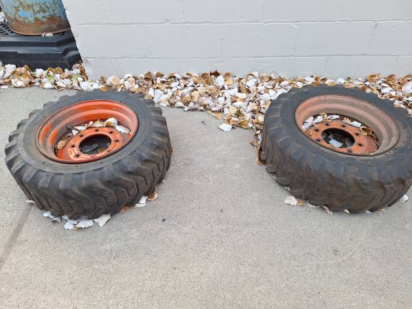 Bobcat tires and rims 1