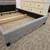 Gray Full Size Upholstered Bed Frame 4 thumbnail