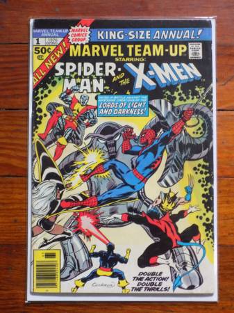 Marvel "KING_SIZE ANNUAL Marvel Team-Up SPIDER_MAN and the X-MEN" #1 1