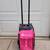 Zuca Sport Pink Stuffed Insert Black Frame 17" Roller Luggage with Pin 1 thumbnail
