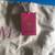 Brand new Palmetto pouches PHI MU  lettered canvas Tote 18X5X9 w/magnetic snap 5 thumbnail