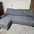 FREE Gray Sectional Sleeper Sofa with Chaise – Pickup in Vadnais Heigh 1 thumbnail