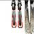 Lot Of 2 Bundle - Skis With Sports Tube Hard case - K2 One Luv - Rossingnol Z9 2 thumbnail