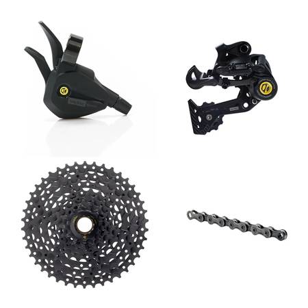 Box Four 8-Speed 1X Kit w/ Rear Derailleur, Chain, Cassette & Shifter 1
