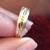 BIRKS 14K Yellow Gold Band with unique Design (Size 5-6) 7 thumbnail