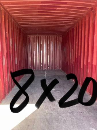 $80 / 160ft2 - 8x20 container for $80 per month (Hanford)63777340744067123
