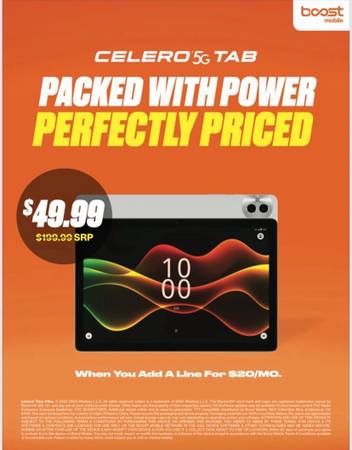 Celero Tab 5G 1