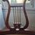 Antique mahogany lyre back chair Duncan phyfe style 3 thumbnail