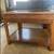 Solid Wood Coffee Table with Glass Top 4 thumbnail