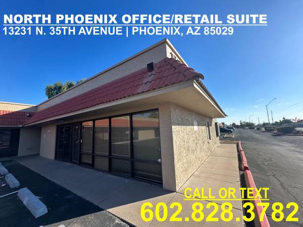 NORTH PHX OFFICE W/ FRONTAGE AND STREET SIGNAGE 1