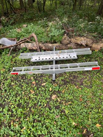 2 motorcycle hitch rack 1