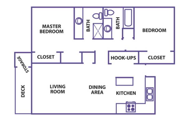 $1,650 / 2br - 1014ft2 - Vaulted Ceilings, Two Bedroom Options, Pre Set Water and Sewer Costs (Milwaukie)63831608089601121