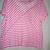 New, Pink with Black, Soft Blouse Top, Size L 21 thumbnail
