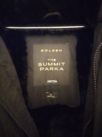 ARITZIA Golden Summit Parka 1