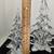 3 Silvestri Crystal Chrismas trees 6” to 8.5” 6 thumbnail