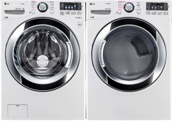 SteamWasher & SteamDryer (GAS) by LG Smart ThinQ (Wi-Fi) - $750 (san jose south)634714793117471225