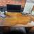 Vintage Kimball Double Pedestal Desk w/matching Cabinet 1 thumbnail