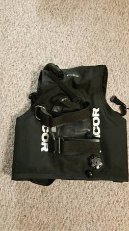 Dacor med ML blue bcd scuba diving vest 1