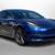 2020 Tesla Model 3 Standard Range Plus sedan Deep Blue Metallic 10 thumbnail