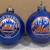 New York Mets World Champions Ornament & Plain Met Logo Ornament 5 thumbnail