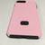 iPhone 8 Plus 7 Plus Case Hybrid Slim Grip Textured Design Soft Pink 7 thumbnail