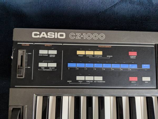 Casio CZ-1000 Synth - musical instruments - by owner - sale