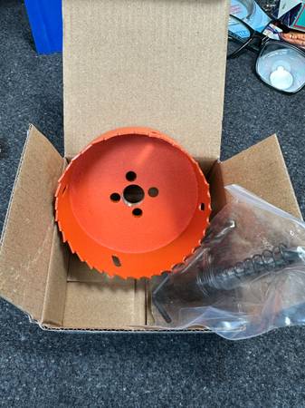 3 1/2” Hole Saw 1