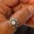 Natural Diamond in18K White Gold Engagement or Cocktail Ring (Size 7) 1 thumbnail