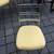 Set of 4 Mid-Century Chrome ladder back dining chairs B37 4 thumbnail