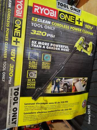 Ryobi Power Cleaner 1