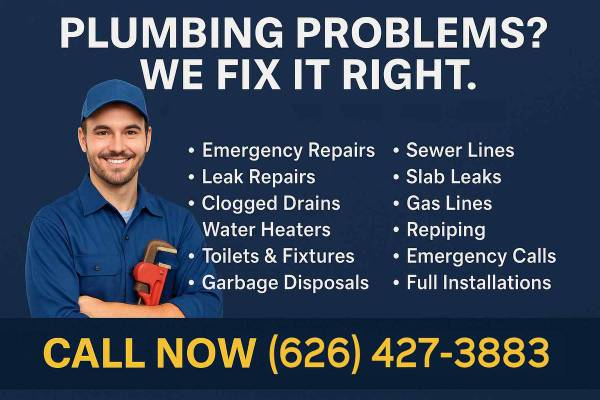 ➡️PLUMBER  -  Done Right  -  Fair Rates  -  No Runaround 1