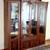 Wall Unit Classic China Display Storage Cabinet Solid Wood 3 thumbnail