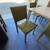 Great Dining Room Table with Six Green Chairs 2 thumbnail