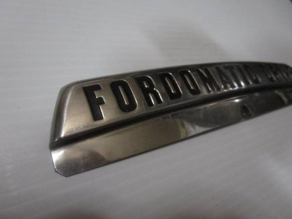Vintage 1951-1954 Ford FORDOMATIC DRIVE Emblema de maletero - ¡Precioso! - $55 (Roseville)63440056337283122
