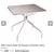 Patio set, EMU brand name, 36” table+4 chairs, outdoor furniture, 4 thumbnail