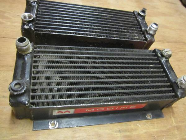 2 Modine oil coolers 1